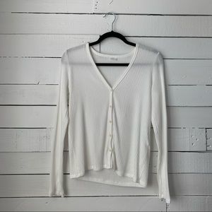 Aritzia Wilfred Free Starsky Longsleeve/Cardigan